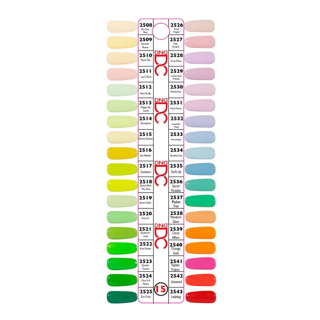 DC Gel/Lacquer Duo Bundle 324 colors | #1-180, #254-326, #2436-2471, #2508-2543) + FREE 5 set color charts