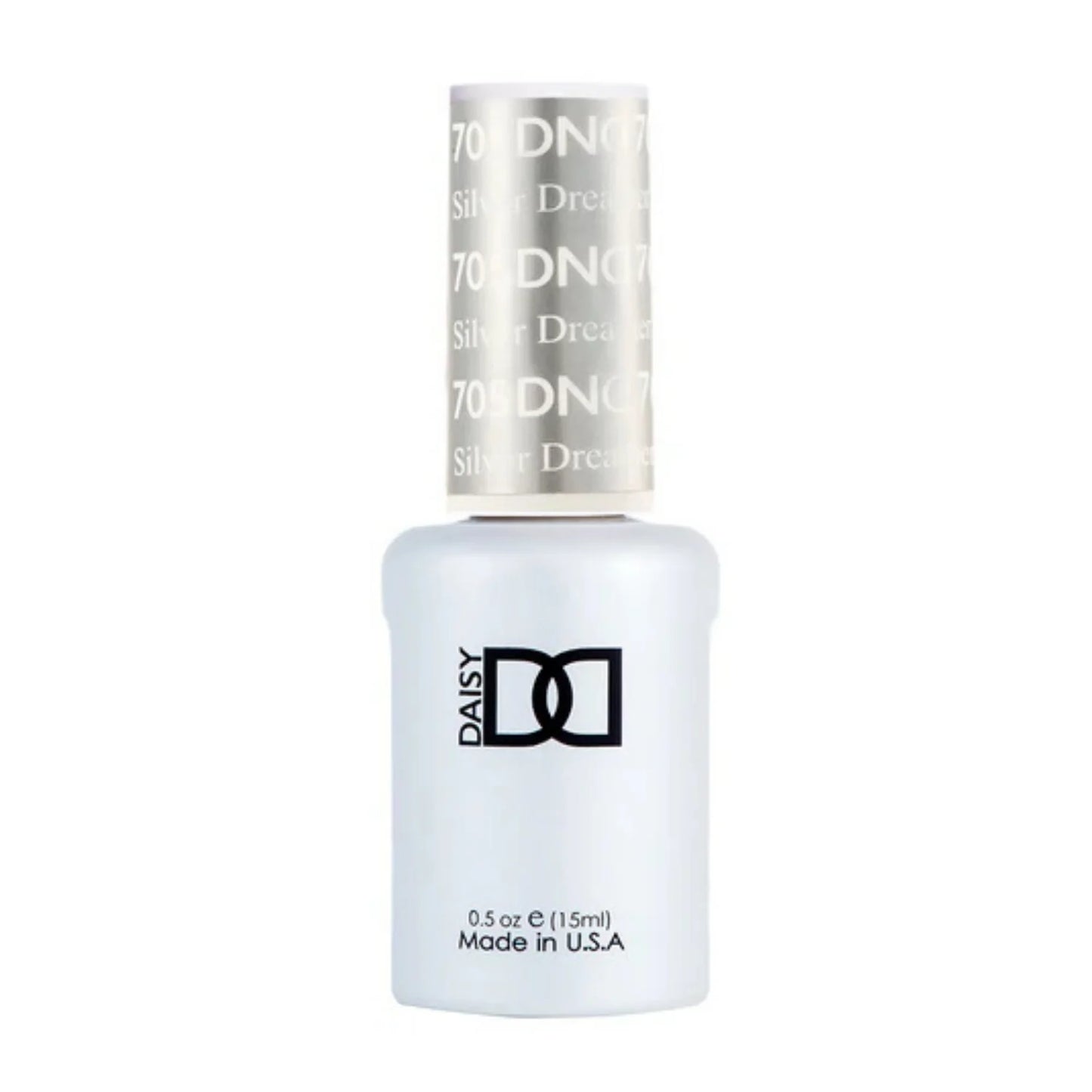 DND Gel Polish #705 - Silver Dreamer