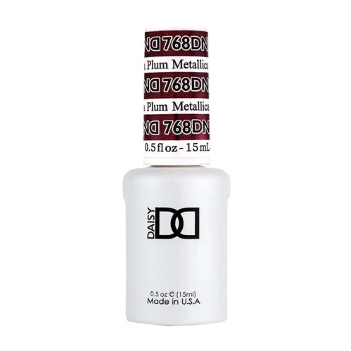DND Gel Polish #768 - Metallica Plum