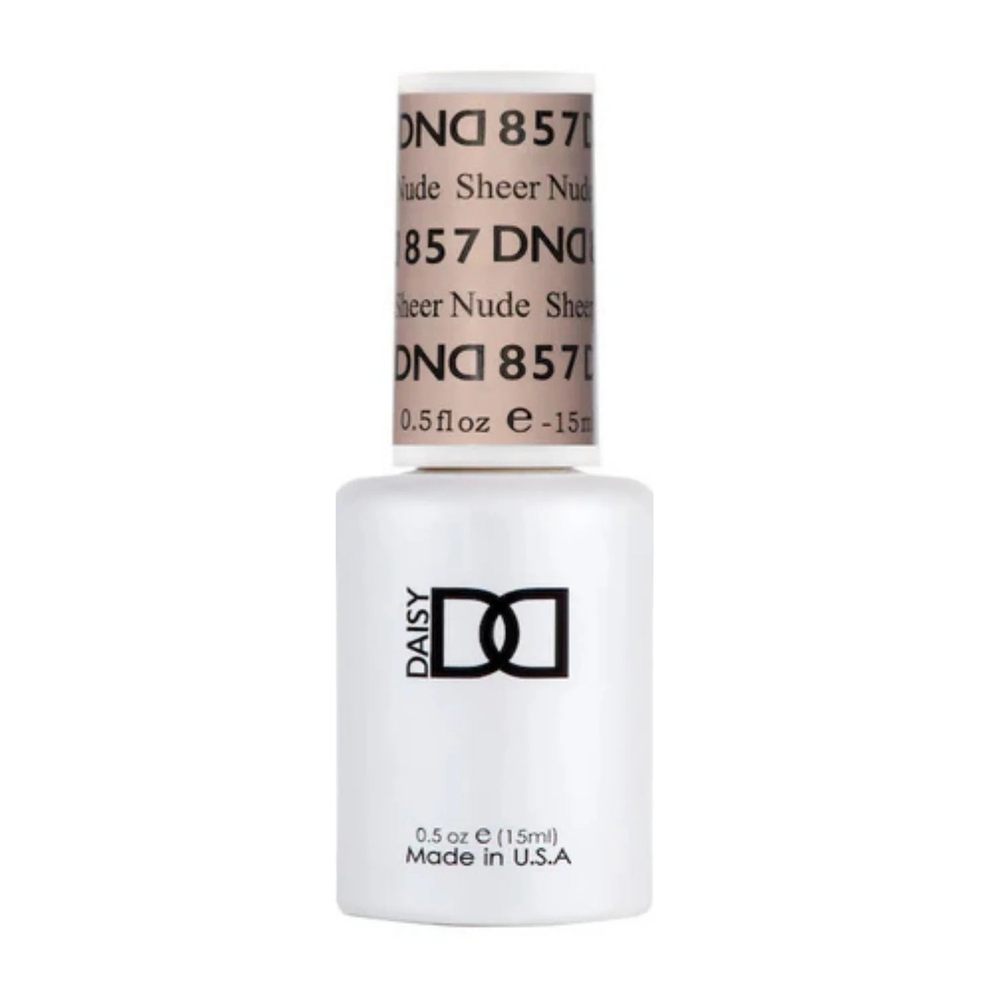 DND Gel Polish #857 - Sheer Nude