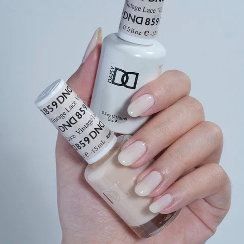 DND Gel Polish #859 - Vintage Lace