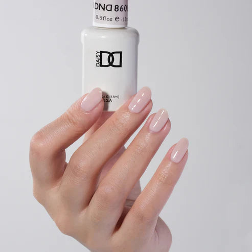 DND Gel Polish #860 - She’s White? She’s Pink?