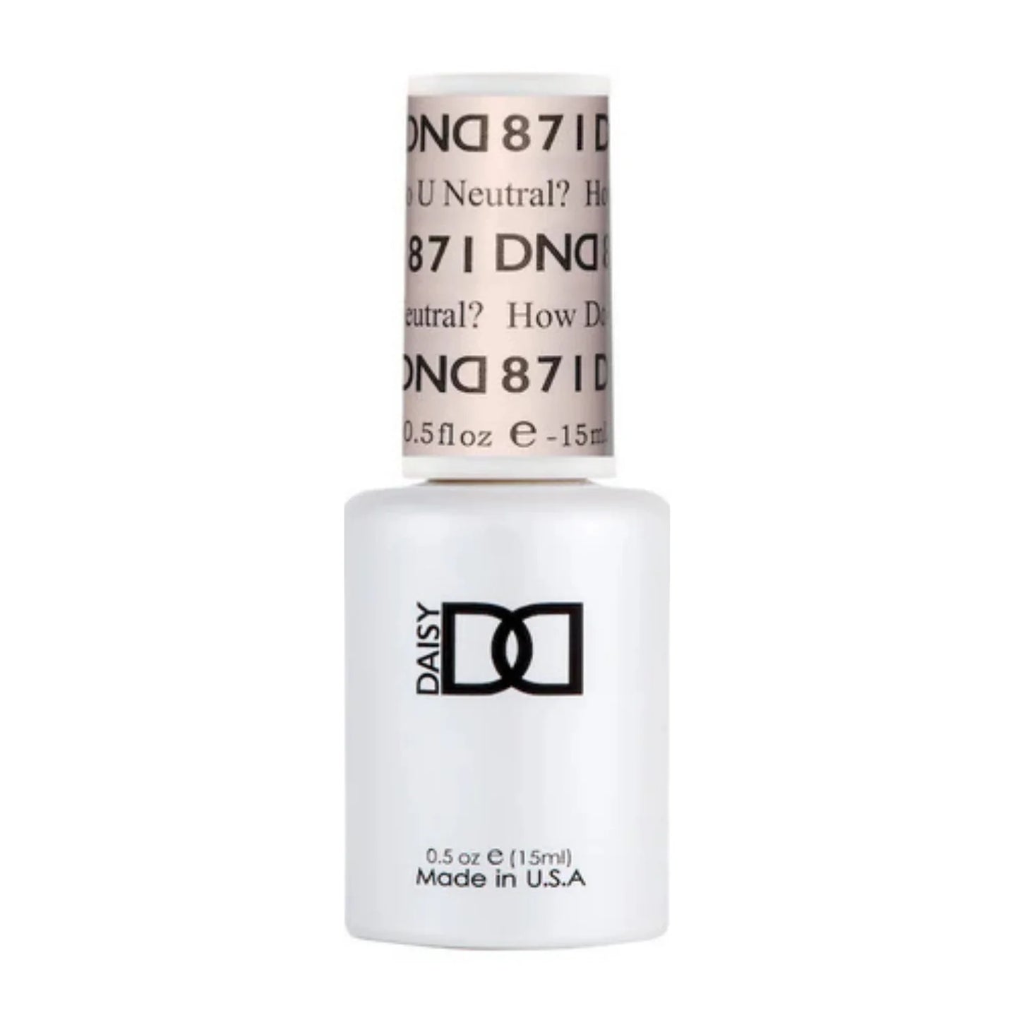DND Gel Polish #871 - How Do U Neutral?