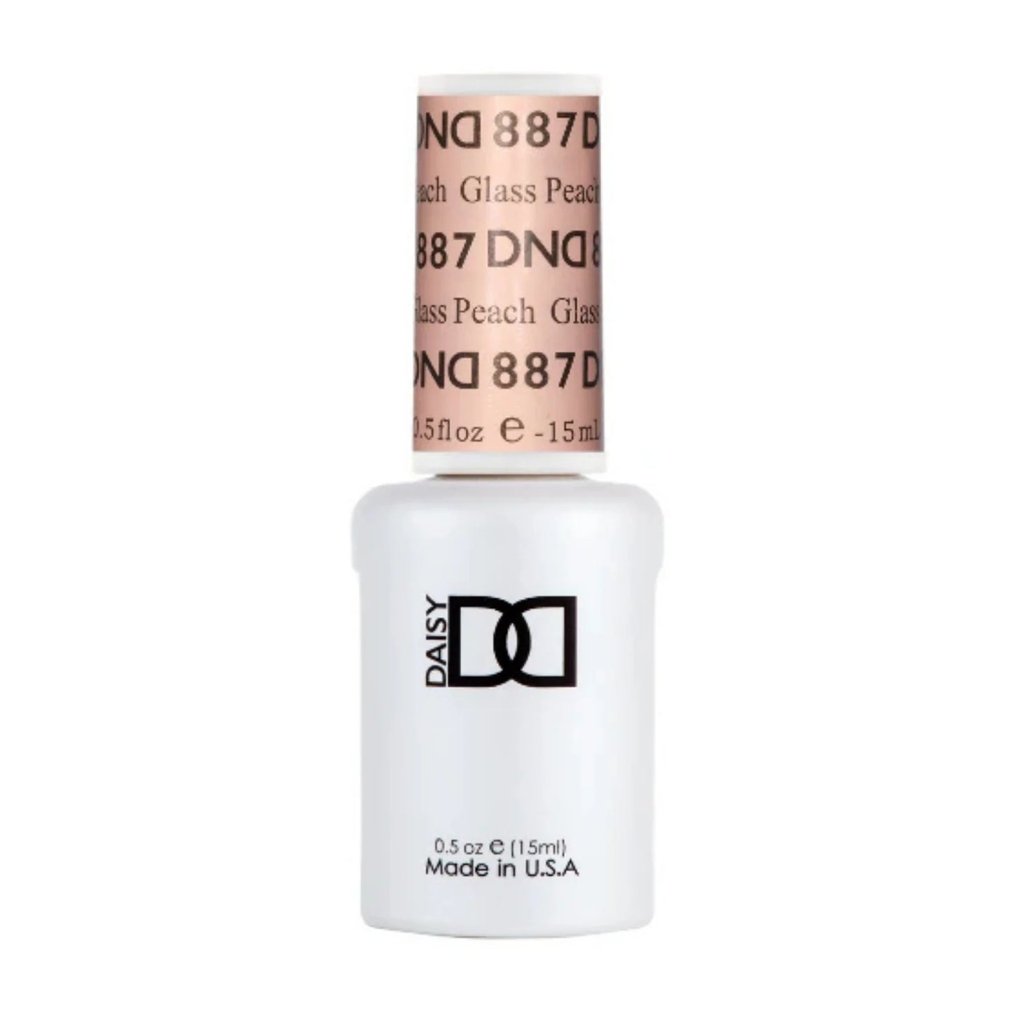 DND Gel Polish #887 - Glass Peach