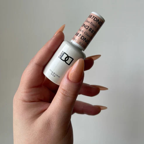 DND Gel Polish #887 - Glass Peach