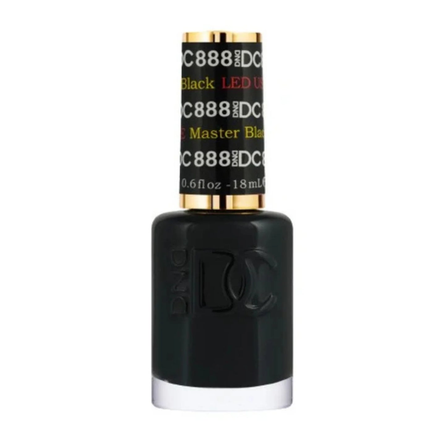 DND Gel Polish #888 - Master Black