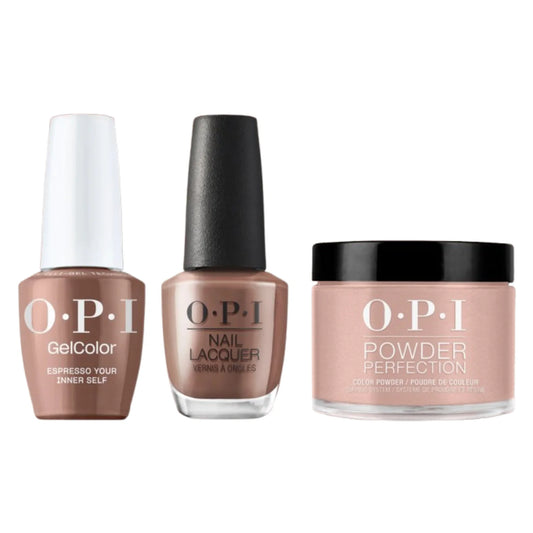 OPI Trio A04 | Espresso Your Inner Self