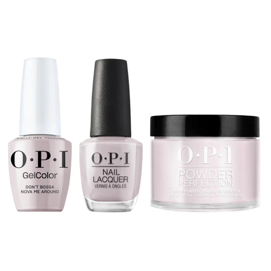 OPI Trio A60 | Don't Bossa Nova Me Around
