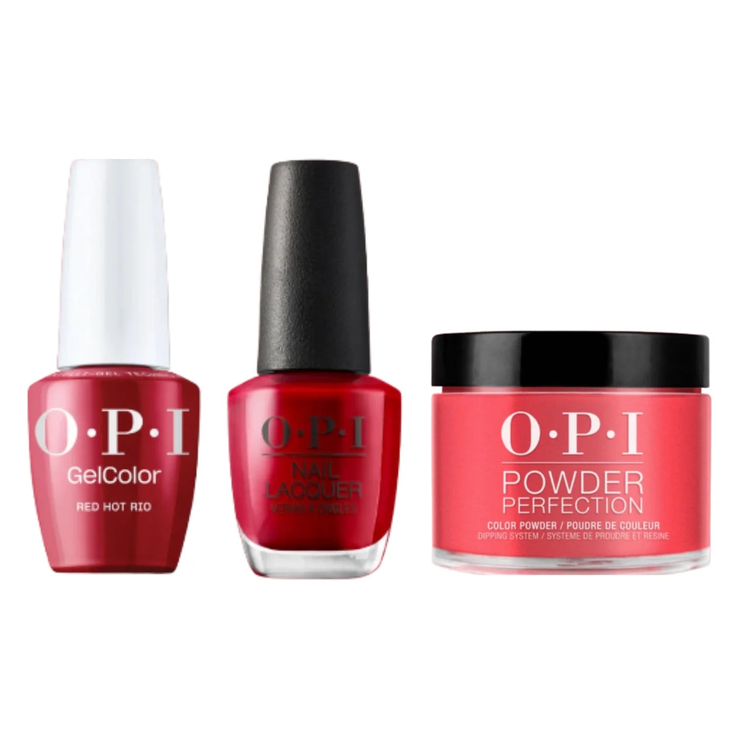 OPI Trio A70 | Red Hot Rio