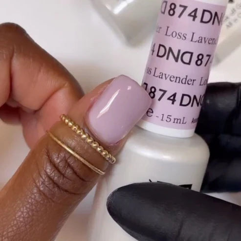 DND Gel Polish #874 - Loss Lavender
