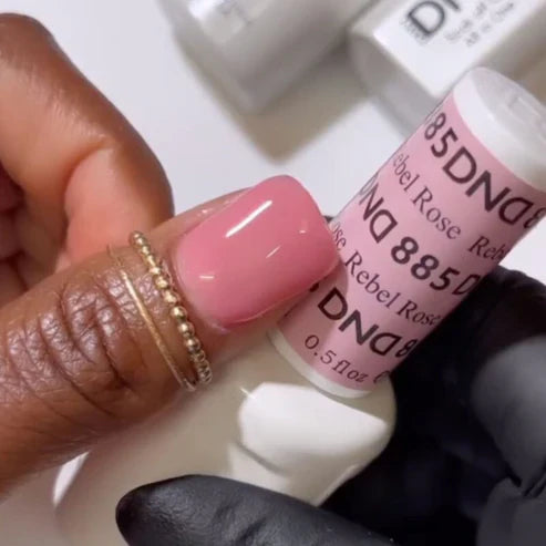 DND Gel Polish #885 - Rebel Rose