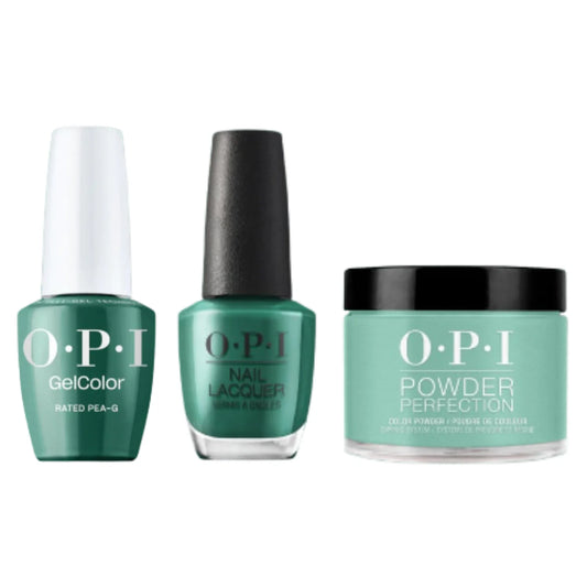 OPI Trio H007 | Rated Pea-G