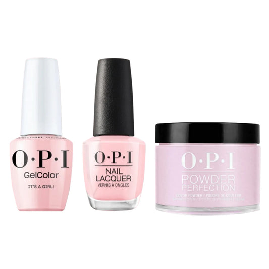 OPI Trio H39 | It's A Girl!
