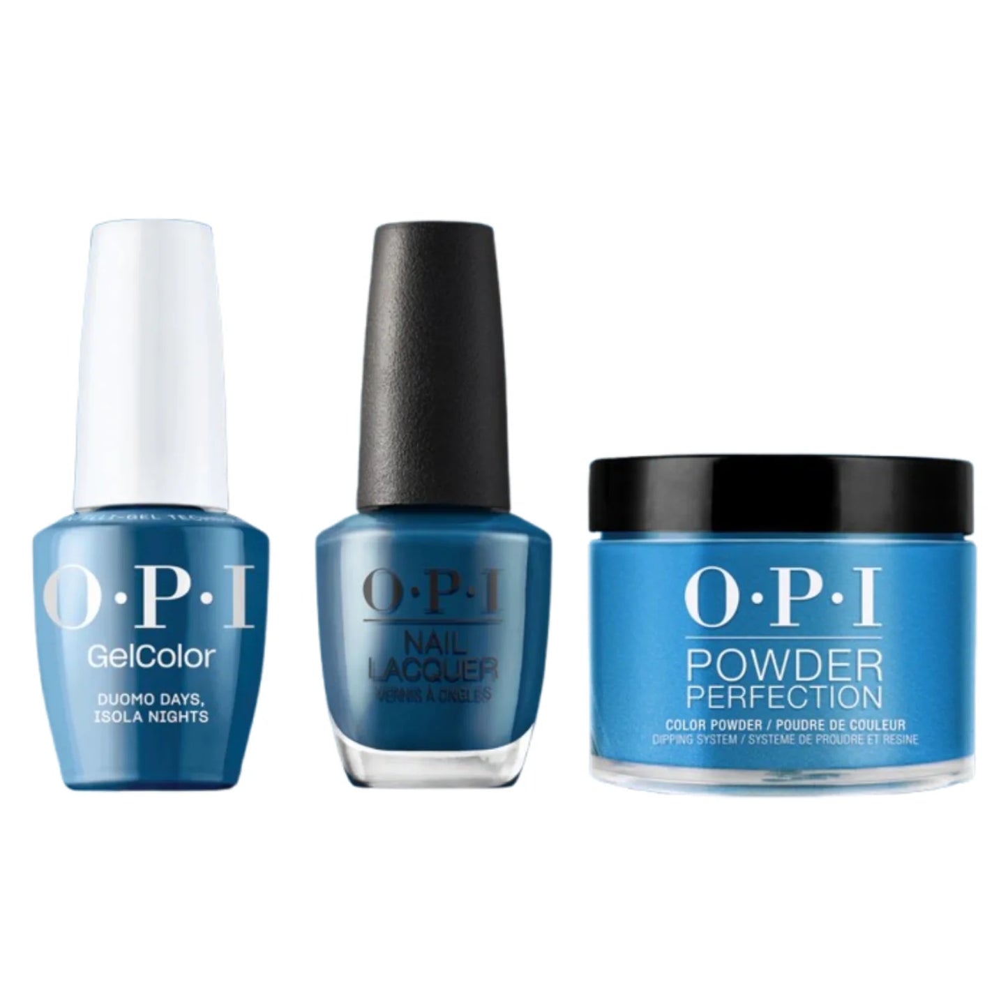OPI Trio MI06 | Duomo Days, Isola Nights