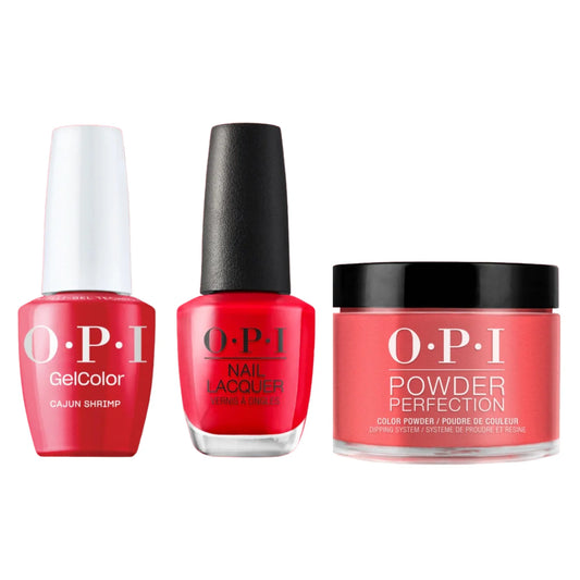 OPI Trio L64 | Cajun Shrimp
