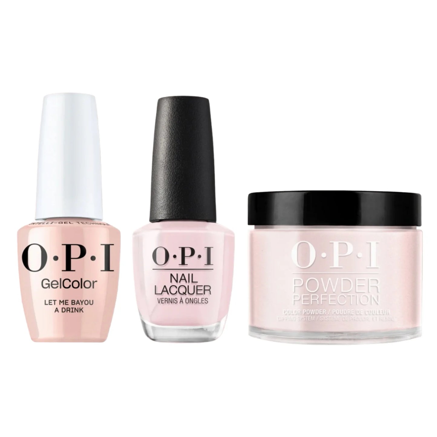 OPI Trio N51 | Let Me Bayou A Drink