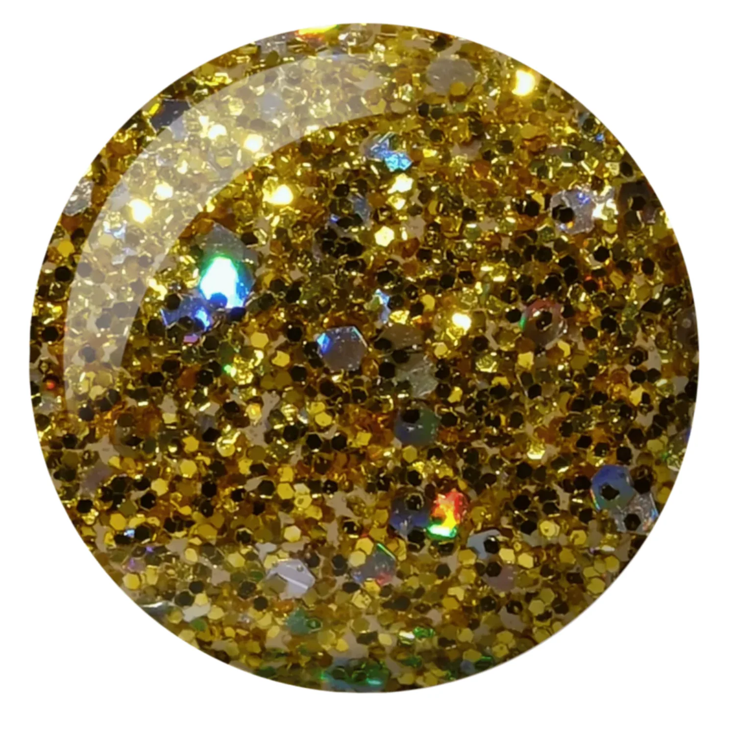 DIVA Gel Polish #029 - Golden Treasure Waves
