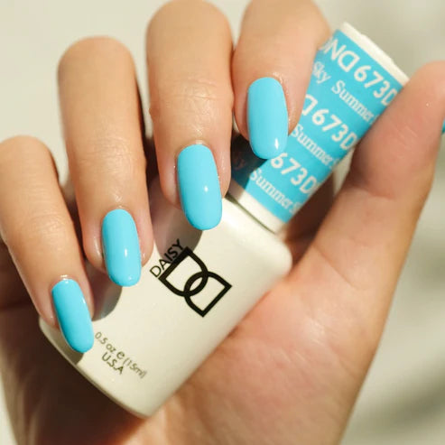 DND Gel Polish #673 - Summer Sky