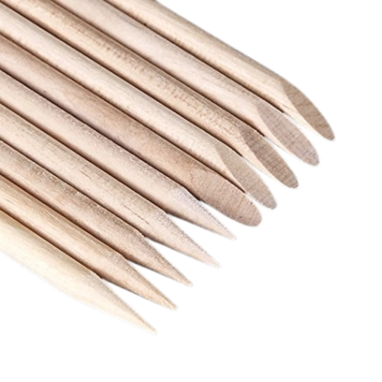 Wooden Cuticle Pusher/Remover Sticks (100 pcs)