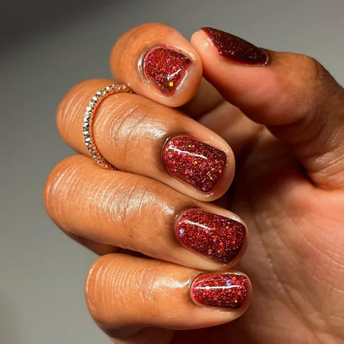 DND Gel Polish #675 - Red Eyeshadow