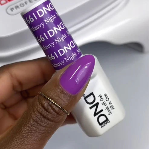 DND Gel Polish #661 - Mauvy Night