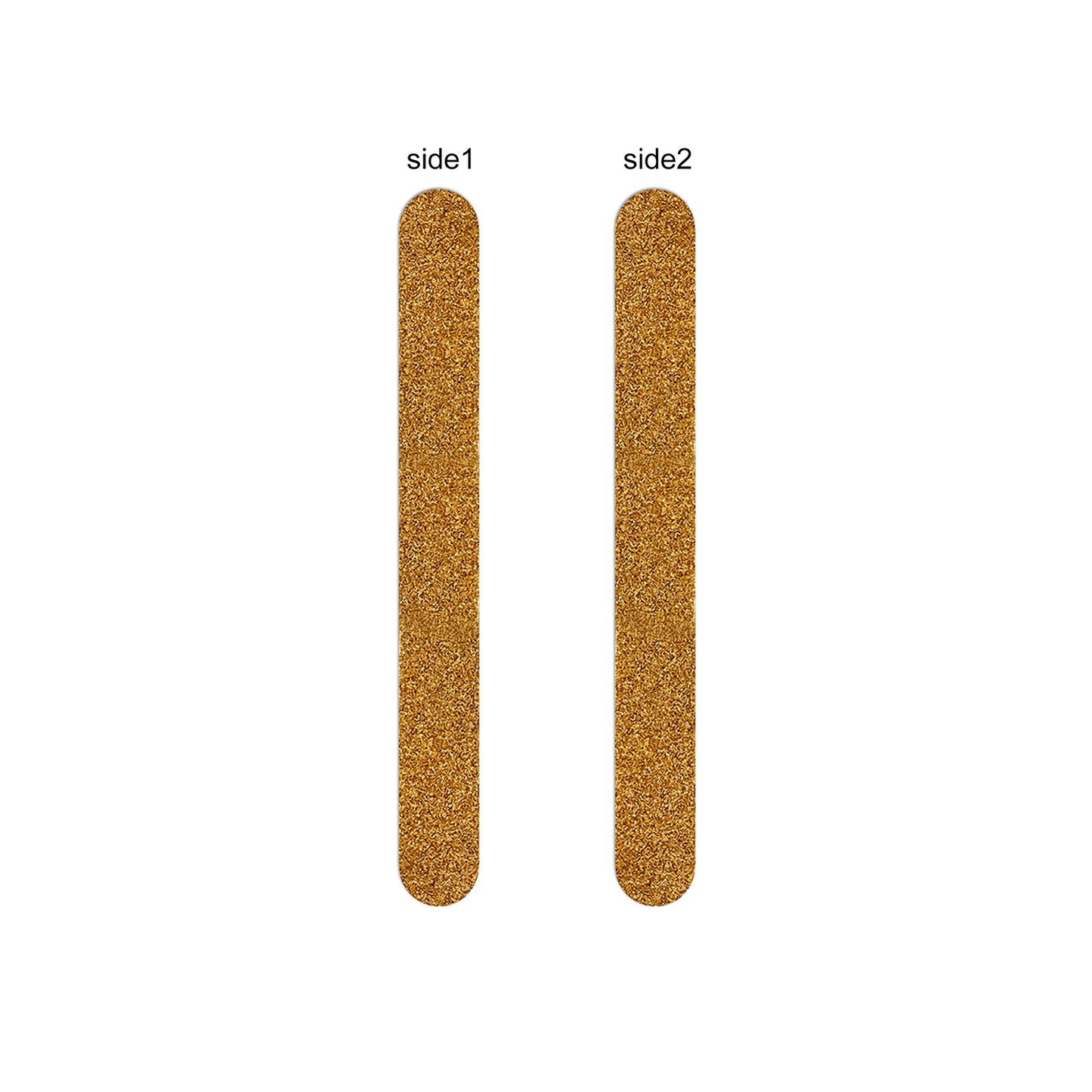 IV. Small Acrylic File 80/80 (golden) Washable M / 50pcs