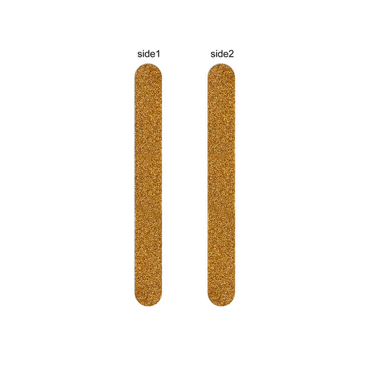 IV. Small Acrylic File 80/80 Medium (Washable) - Golden (50 pcs)