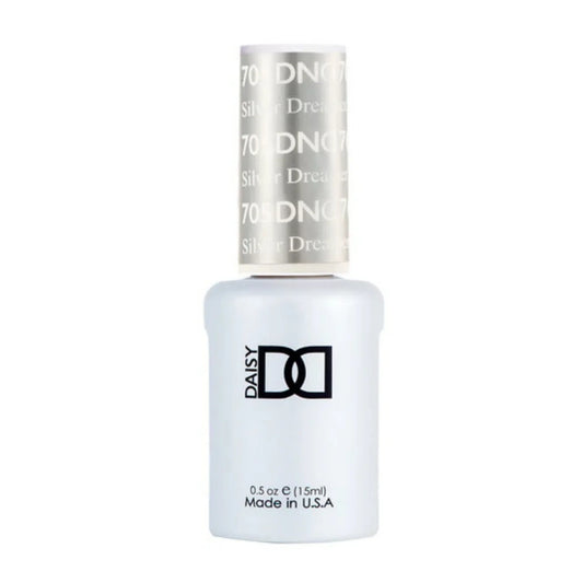 DND Gel Polish #705 - Silver Dreamer