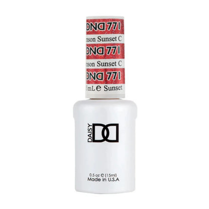 DND Gel Polish #771 - Crimson Sunset