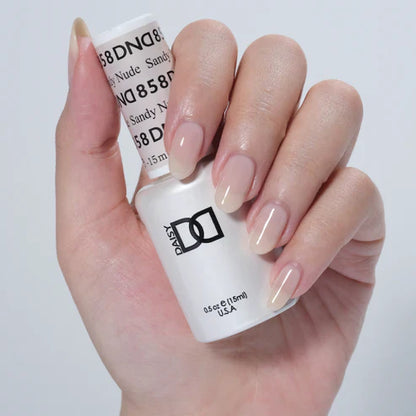 DND Gel Polish #858 - Sandy Nude