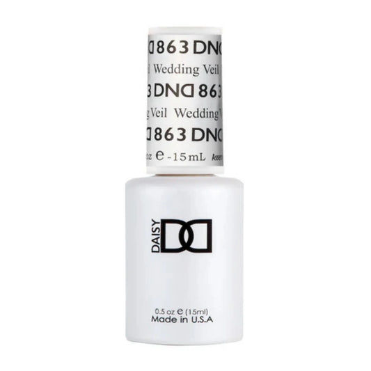 DND Gel Polish #863 - Wedding Veil