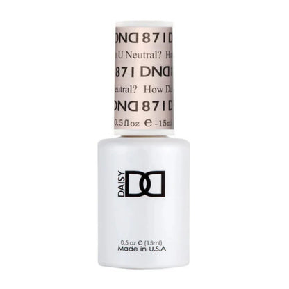 DND Gel Polish #871 - How Do U Neutral?