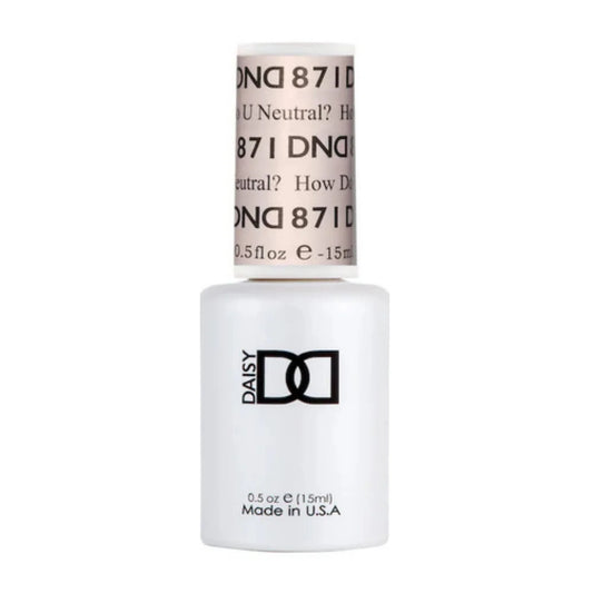 DND Gel Polish #871 - How Do U Neutral?