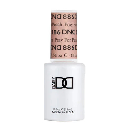 DND Gel Polish #886 - Pray For Peach