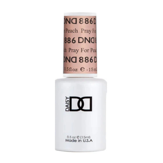 DND Gel Polish #886 - Pray For Peach