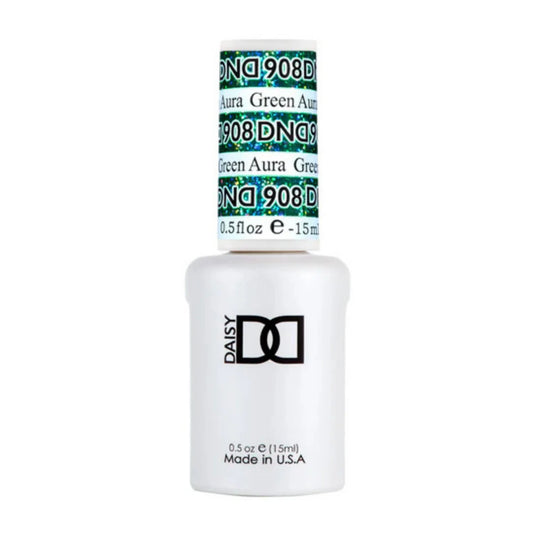DND Gel Polish #908 - Green Aura