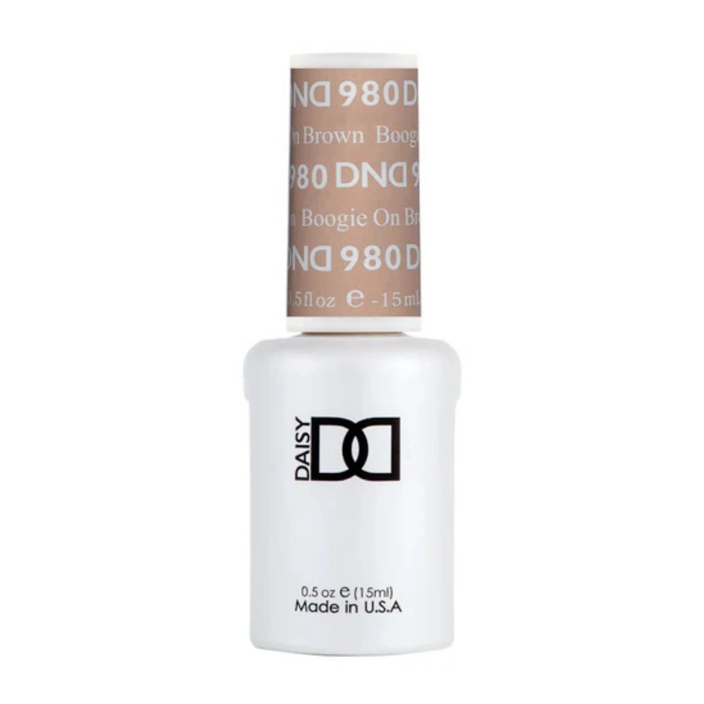 DND Gel Polish #980 - Boogie on Brown