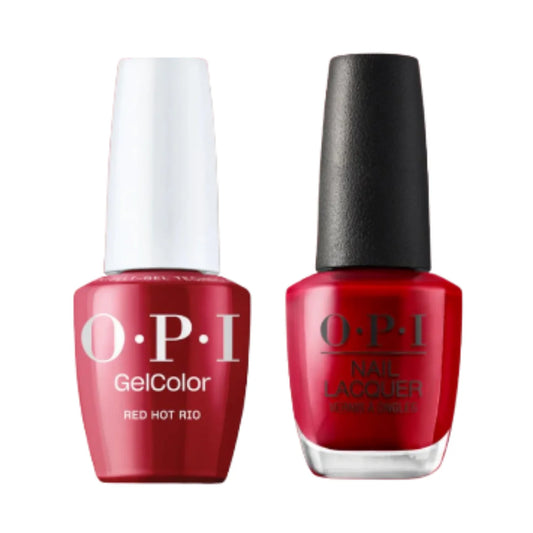 OPI Intelli-Gel & Lacquer Duo A70 - Red Hot Rio
