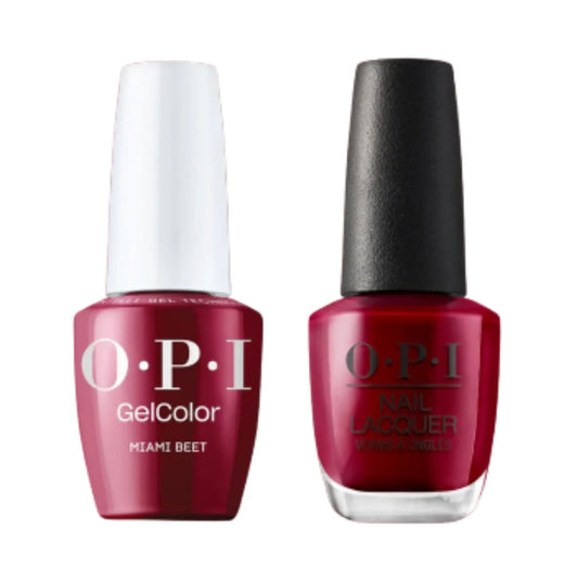 OPI Intelli-Gel & Lacquer Duo B78 - Miami Beet