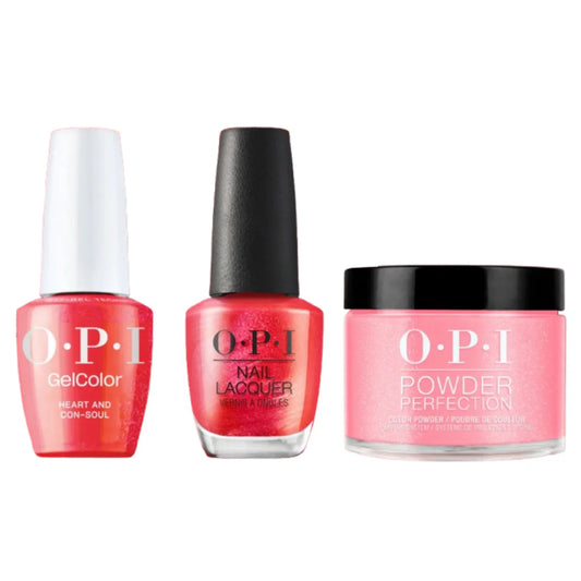 OPI Trio D55 - Heart and Con-soul