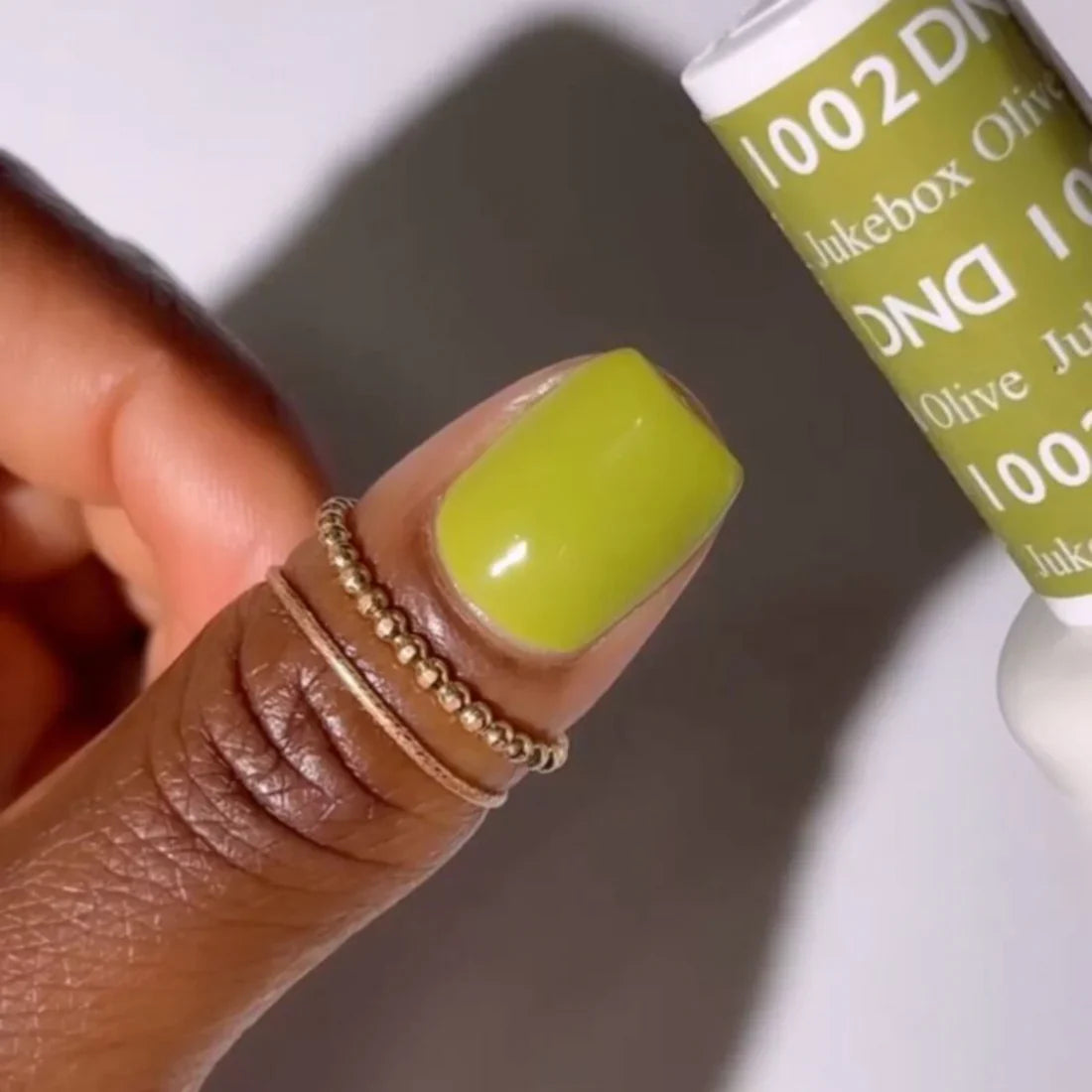 DND Gel Polish #1002 - Jukebox Olive
