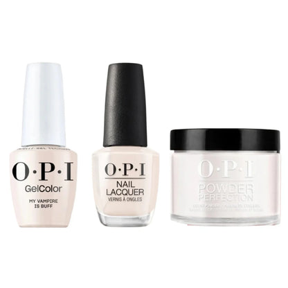 OPI Trio E82 - My Vampire is Buff