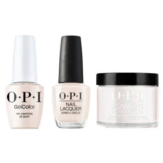 OPI Trio E82 - My Vampire is Buff