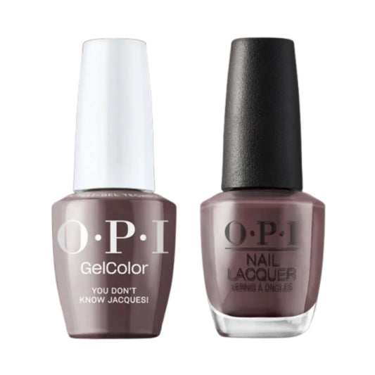 OPI Intelli-Gel & Lacquer Duo F15 - You Don't Know Jacques!