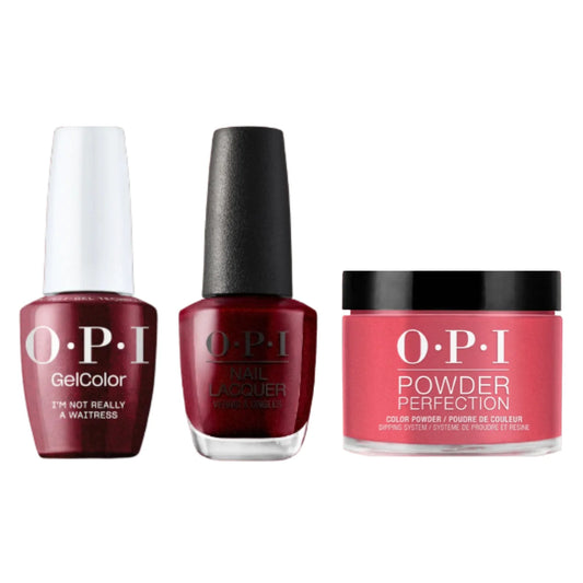 OPI Trio H08 | I'm Not Really A Waitress