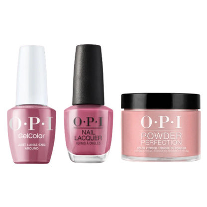 OPI Trio H72 | Just Lanai-ing Around