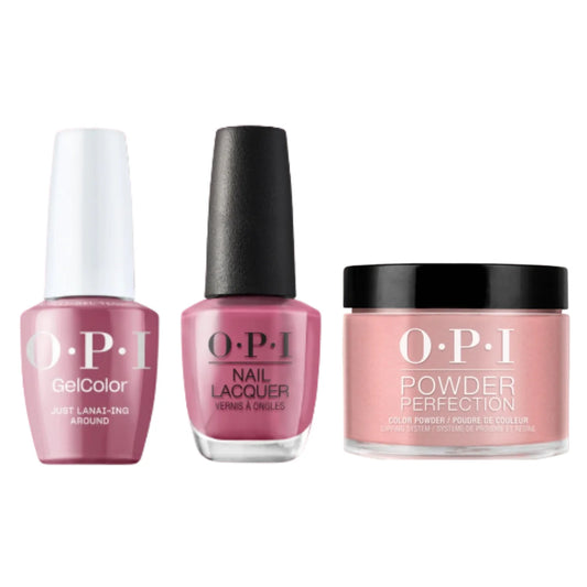 OPI Trio H72 | Just Lanai-ing Around