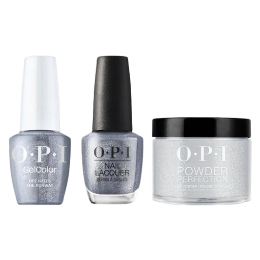 OPI Trio MI08 | OPI Nails The Runway