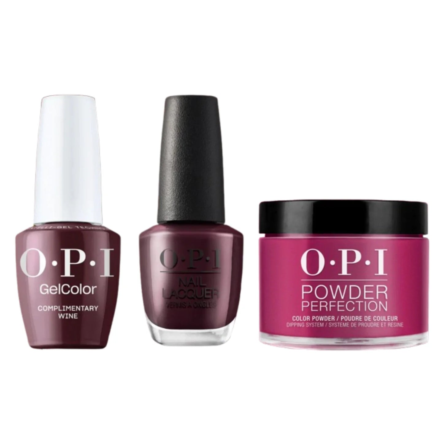 OPI Trio MI12 | Complimentary Wine