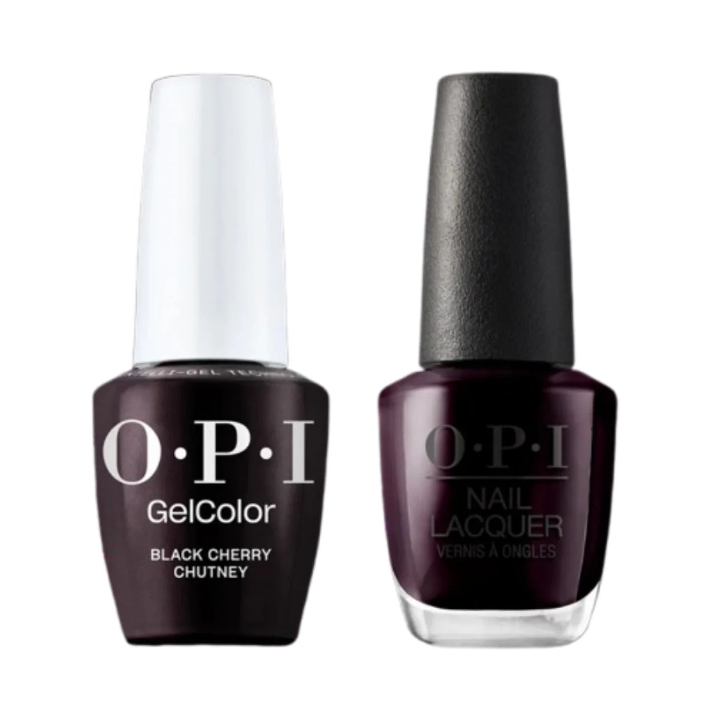 OPI Intelli-Gel & Lacquer Duo I43 - Black Cherry Chutney
